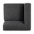 Four Hands Lawndale LAF PC - Saxon Charcoal