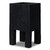 Four Hands Tora Planter Large - Carbonized Black