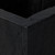 Four Hands Tora Planter Medium - Carbonized Black