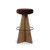 Four Hands Damon Swivel Bar Stool - Surrey Plum