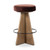 Four Hands Damon Swivel Counter Stool - Surrey Plum