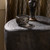 Four Hands Bomba End Table Set - Textured Black Concrete