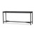 Four Hands Hammered Iron Console Table - Charcoal Marble