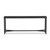 Four Hands Hammered Iron Console Table - Charcoal Marble