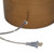 Four Hands Brynner Table Lamp - Etched Amber Glass