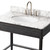 Four Hands Toulouse Washstand - Satin Black Veneer