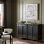 Four Hands Marjorie 4 Door Sideboard - Distressed Black