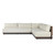 Four Hands Wayford Outdoor 3 Pc Sectional - Vergo Cream