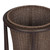 Four Hands Kernan Basket - Dark Textured Woven