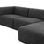 Four Hands Lawndale 3PC RAF Sectional - Saxon Charcoal