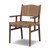 Four Hands Herrin Outdoor Dining Armchair - Stained Toasted Brown