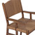 Four Hands Herrin Outdoor Dining Armchair - Stained Toasted Brown