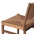 Four Hands Herrin Outdoor Dining Chair - Stained Toasted Brown