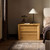Four Hands Novella Nightstand - Natural Oak Veneer Thick Random