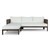 Four Hands Delancy Outdoor 2PC Sectional - LAF Chaise - Arashi Salt