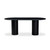 Four Hands Belle Oval Dining Table - Black Marble