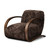 Four Hands Burke Chair - Cocoa Shearling