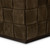 Four Hands Flores Ottoman - Nubuck Olive