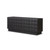Four Hands Swell Media Console - Dry Black Oak