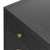 Four Hands Sullivan Nightstand - Brushed Black Acacia Solid