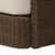Four Hands Corrigan Outdoor Swivel Chair - Dark Textured Woven