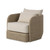 Four Hands Corrigan Outdoor Swivel Chair - Vintage White