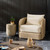 Four Hands Corrigan Outdoor Swivel Chair - Vintage White