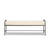 Four Hands Leona Accent Bench - Yuma Cream