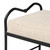 Four Hands Leona Accent Stool - Yuma Cream