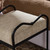 Four Hands Leona Accent Stool - Yuma Cream