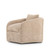 Four Hands Topanga Swivel Chair - Beige Shearling