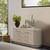 Four Hands Amelia Media Console - Ivory Painted Linen