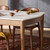 Four Hands Lison Dining Table - White Marble
