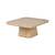 Four Hands Zane Coffee Table - Golden Travertine