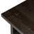 Four Hands Zeno End Table - Smoked Black Oak