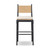 Amber Lewis x Four Hands Fayth Bar Stool with Cushion - Broadway Dune 1