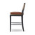 Amber Lewis x Four Hands Fayth Stool with Cushion - Dulane Mahogany