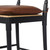 Amber Lewis x Four Hands Fayth Stool with Cushion - Dulane Mahogany
