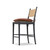 Amber Lewis x Four Hands Fayth Stool with Cushion - Dulane Mahogany
