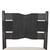 Amber Lewis x Four Hands Tova Stool - Bergamo Parchment - Counter - Distressed Black Oak