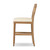 Amber Lewis x Four Hands Tova Stool - Bergamo Parchment - Counter - Light Buff Oak