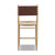 Amber Lewis x Four Hands Brielle Stool - Dulane Mahogany - Counter