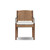 Amber Lewis x Four Hands Andover Outdoor Dining Chair - Alessi Linen