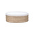 Amber Lewis x Four Hands Rowan Outdoor Ottoman - 48" - Alessi Linen