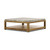 Amber Lewis x Four Hands Roberta Coffee Table - Sandblasted White Marble