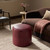 Amber Lewis x Four Hands Camino Ottoman - Dulane Burgundy