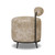Amber Lewis x Four Hands Gwendolyn Accent Stool - Hammered Bronze