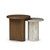 Amber Lewis x Four Hands Waylie Nesting End Tables - Rustic Fawn