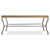 Bernhardt Tribeca Cocktail Table with Metal Legs