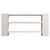 Bernhardt Stratum Console Table with Shelves